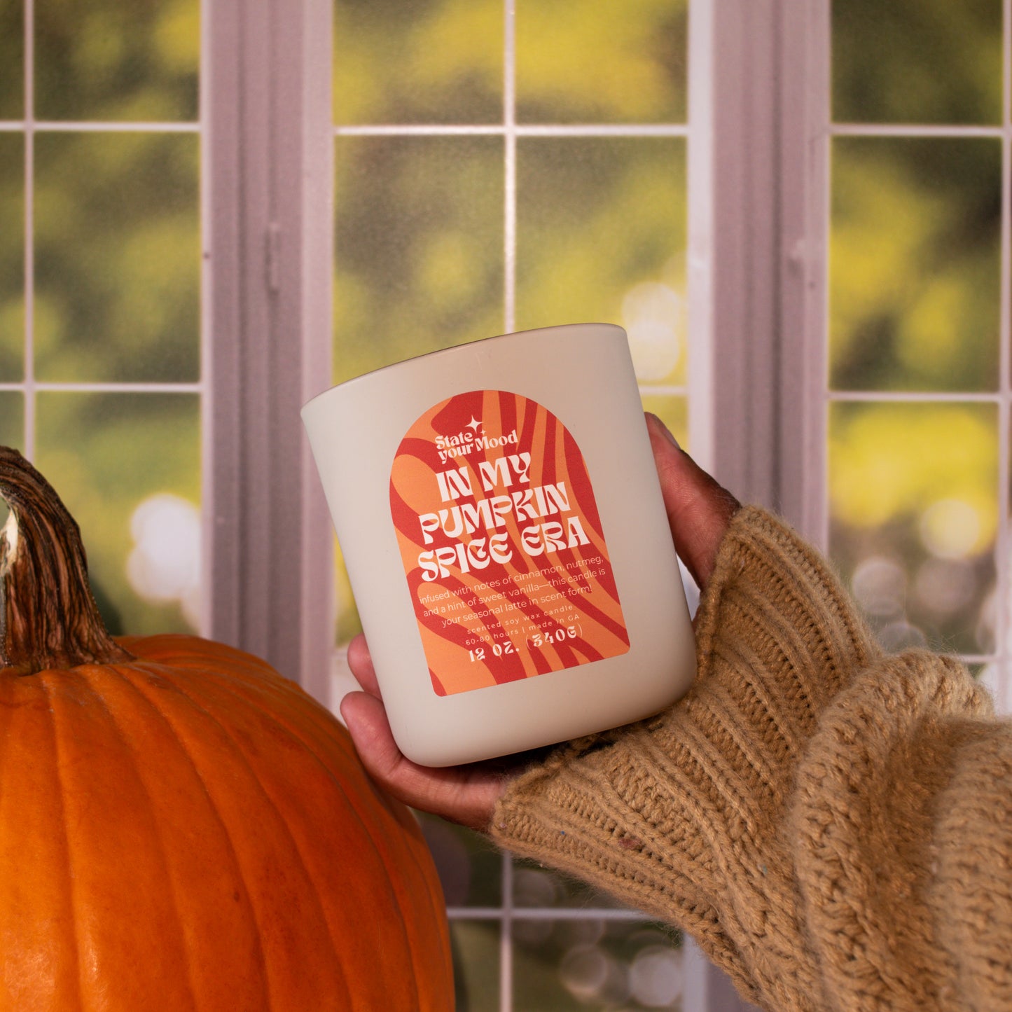 in my pumpkin spice era candle