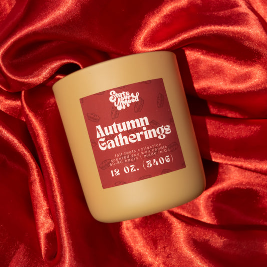 autumn gatherings candle