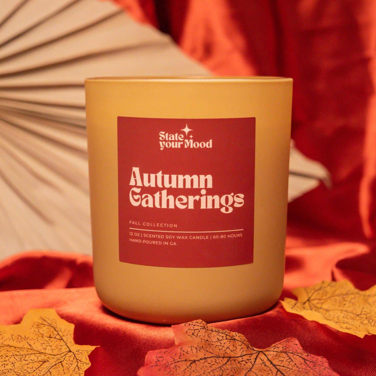 autumn gatherings candle