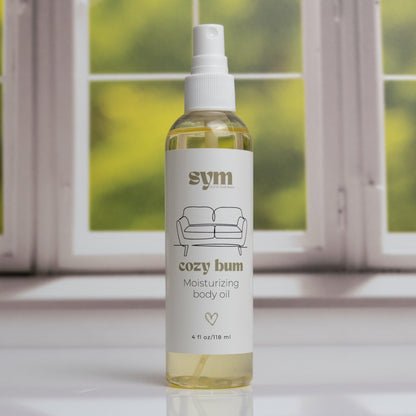 cozy bum body oil